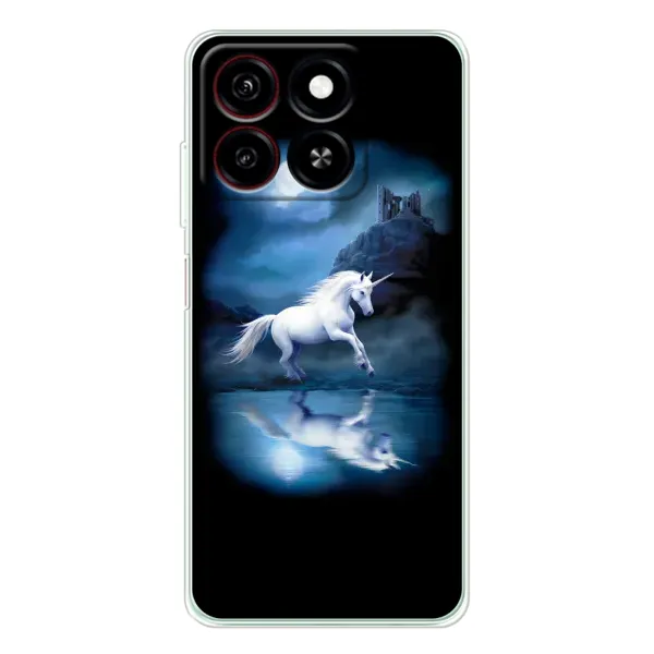 Чехол с принтом «Единорог» для ZTE Blade A35 Чехол с принтом «Единорог» для ZTE Blade A35