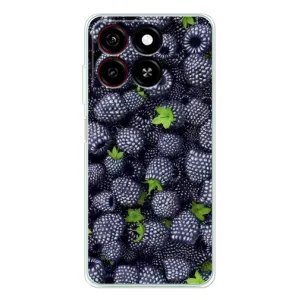 Чехлы с Фруктами для ZTE Blade A35 (VPrint) (Ежевика)