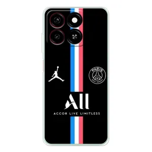 Чехлы PSG для ZTE Blade A35 (AlphaPrint) (футболка ПСЖ)