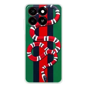 Чехлы ГУЧЧИ для Блейд А35 (AlphaPrint) (Gucci змия)