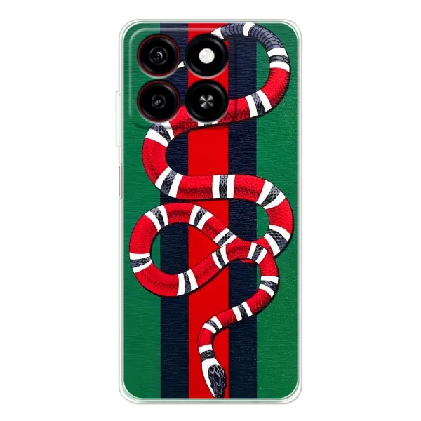 Чехол с принтом «Gucci змия» для ZTE Blade A35