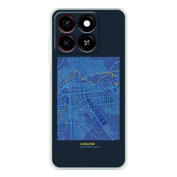 Чохол з принтом «Луганськ» для ZTE Blade A35