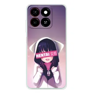 Чехлы Персонажи Аниме Наруто для ZTE Blade A35 (AlphaPrint) (Hentai chan)