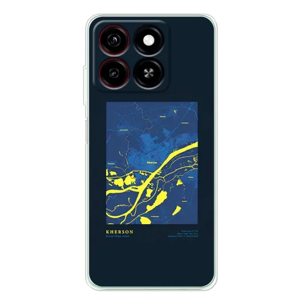 Чохол з принтом «Херсон» для ZTE Blade A35