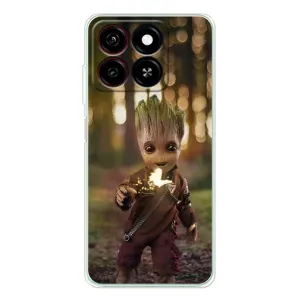 Чехол МАРВЕЛ для Блейд А35 (AlphaPrint) (I am Groot)