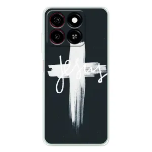 Чехол для ZTE Blade A35 (AlphaPrint) - (Христианские) (Иисус)