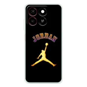 Чехлы для ZTE Blade A35 - с картинкой JORDAN (AlphaPrint) (Jordan Gold)