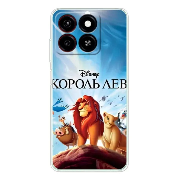 Чехол с принтом «Постер Король Лев» для ZTE Blade A35