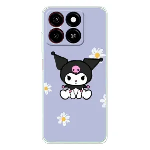 Чехол с кроликом Куроми на ZTE Blade A35 (Куроми в цветах)