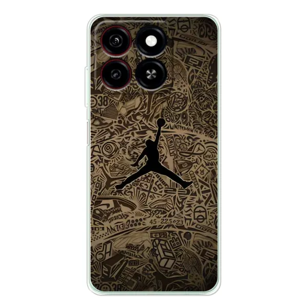 Чехол с принтом «Logo Jordan» для ZTE Blade A35 Чехол с принтом «Logo Jordan» для ZTE Blade A35