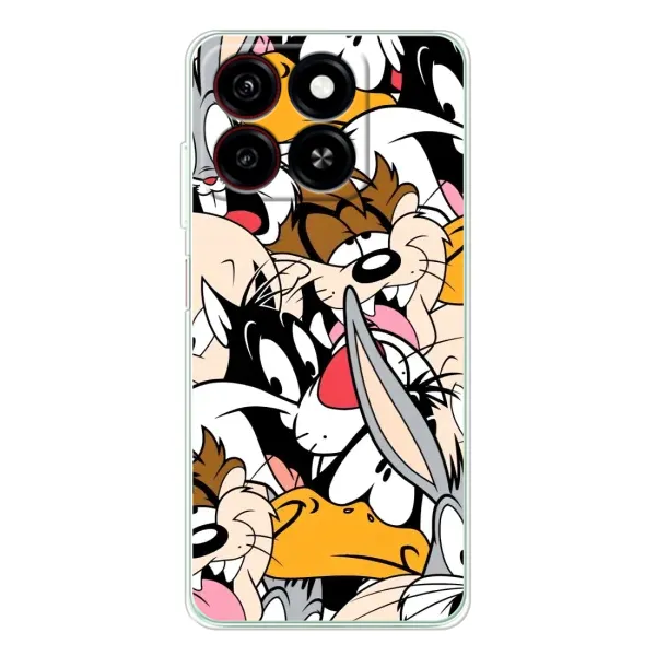 Чохол з принтом «Looney Tunes» для ZTE Blade A35
