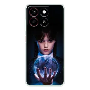 Чехол с дизайном Венздей 2 на ZTE Blade A35 (Магическая сфера Уэнздей)