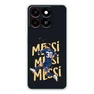 Чехлы для ZTE Blade A35 (Leo чемпион) (AlphaPrint) (Messi ПСЖ)