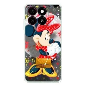 Чехол Disney Mouse ZTE Blade A35 (PREMIUMPrint) (Minni с бантиком)