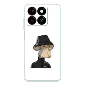 Чехлы с Обезьянами NFT для ZTE Blade A35 (AlphaPrint) (обезьяна NFT Adidas)