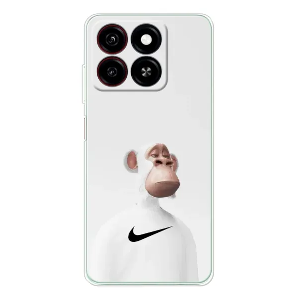 Чехол с принтом «обезьяна NFT Nike» для ZTE Blade A35