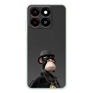 Чехлы с Обезьянами NFT для ZTE Blade A35 (AlphaPrint) (Обезьяна NFT)