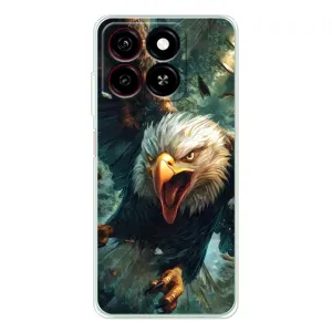 Чехол с картинкой «Хищники» для ZTE Blade A35 (Орел в полете)