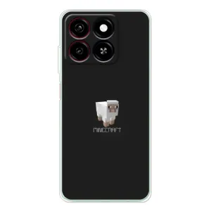 Чехол Майнкрафт на ZTE Blade A35 (AlphaPrint) Minecraft (Овечка Майнкрафт)