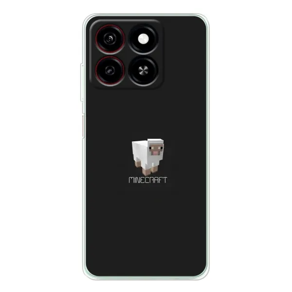 Чохол з принтом «Овечка Майнкрафт» для ZTE Blade A35 Чохол з принтом «Овечка Майнкрафт» для ZTE Blade A35