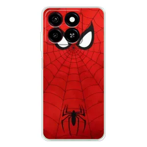 Чехол с человеком пауком для ZTE Blade A35 - (AlphaPrint) (Паук (Марвел))