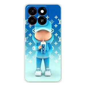 Крутые Чехлы Луи Виттон для ZTE Blade A35 (AlphaPrint) (Парень LV)