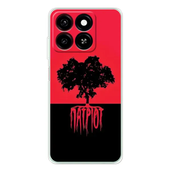 Чехол с принтом «Патриот» для ZTE Blade A35