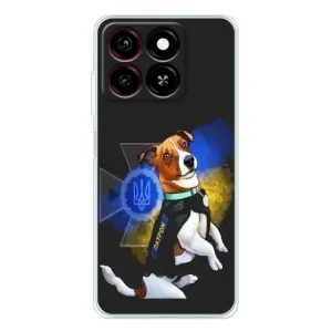 Чехлы с картинкой собаки Патрон для ZTE Blade A35 (AlphaPrint) (Патрон собачка)