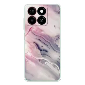 Мраморный чехол на ZTE Blade A35 (VPrint) (Пурпурный Мрамор)