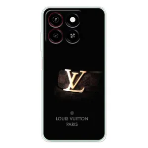 Чехлы Луи Витон для ZTE Blade A35 (AlphaPrint - LOUIS VUITTON) (ремешок LV)