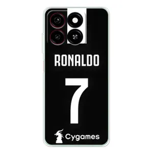 Чехол Криштиану Роналду для ZTE Blade A35 (AlphaPrint) (RONALDO 7)