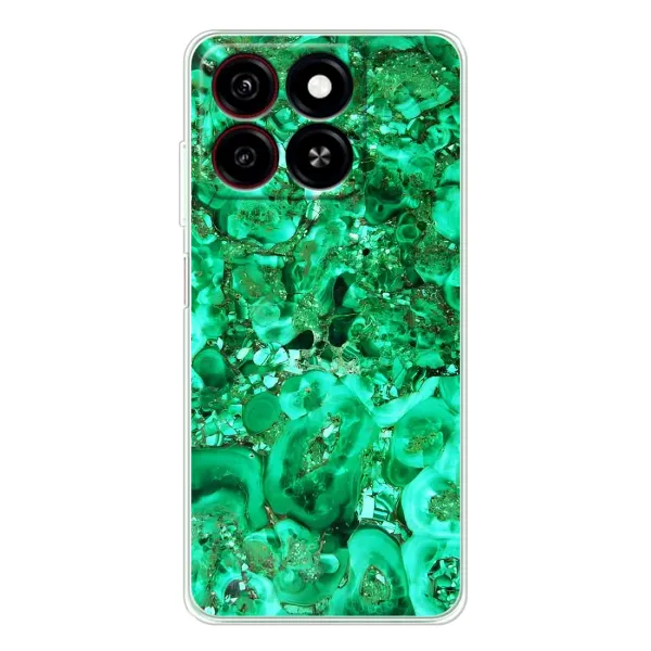 Чехол с принтом «Салатный Мрамор» для ZTE Blade A35 Чехол с принтом «Салатный Мрамор» для ZTE Blade A35