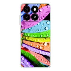 Чехлы (ART) Цветы на ZTE Blade A35 (VPrint) (Семицветик)