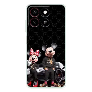 Чехол Disney Mouse ZTE Blade A35 (PREMIUMPrint) (Семья Маусов)