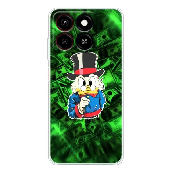 Чехол с принтом «Скрудж МакДак» для ZTE Blade A35