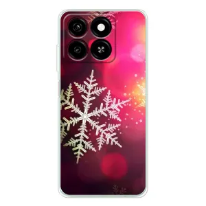 Новогодние Чехлы для Блейд А35 (VPrint) (Снежинка)