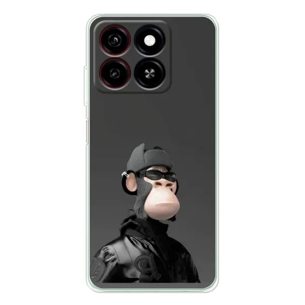 Чехол с принтом «стильная обезьяна NFT» для ZTE Blade A35
