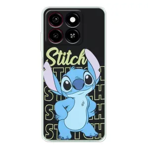 Чехол с принтом Стич на ZTE Blade A35