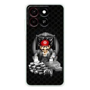 Чехлы с крутыми принтами для ZTE Blade A35 - (PREMIUMPrint) (Супер Марио)