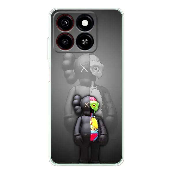 Чохол з принтом «Тіло Bearbrick» для ZTE Blade A35