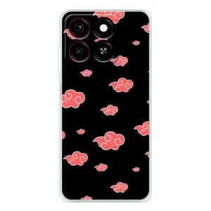 Чехлы Персонажи Аниме Наруто для ZTE Blade A35 (AlphaPrint) (Тучки Аниме)