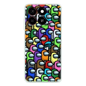 Чехол Амонг Ас для ZTE Blade A35 (AlphaPrint) (Убит)