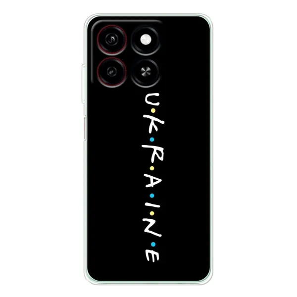 Чохол з принтом «ukraine» для ZTE Blade A35