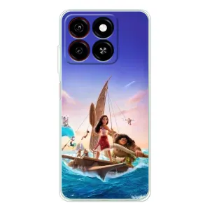 Чехол с мультфильмом Моана ZTE Blade A35 (Команда Ваяна Мауи)