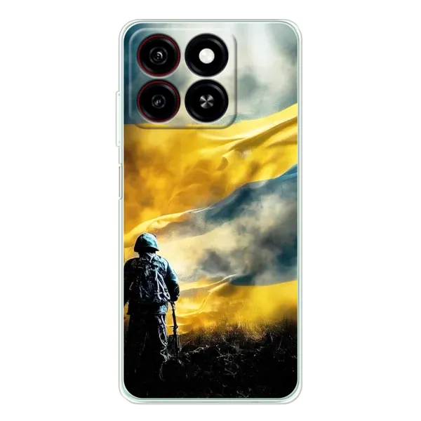 Чохол з принтом «Війна» для ZTE Blade A35