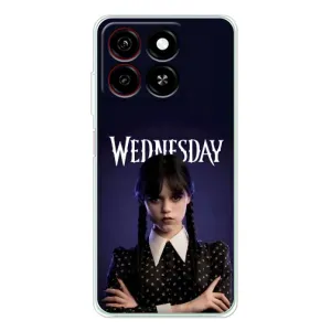 Чехлы Венсдей на ZTE Blade A35 Уэнсдей (AlphaPrint) (Wednesday)