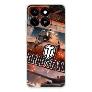 Чехлы с тематикой Киберспорт для ZTE Blade A35 (VPrint) (World of Tanks)