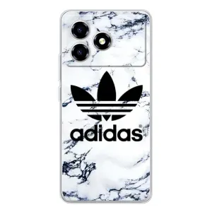Чехлы Адидас для ZTE Blade A36 (AlphaPrint) (Адидас на мраморе)