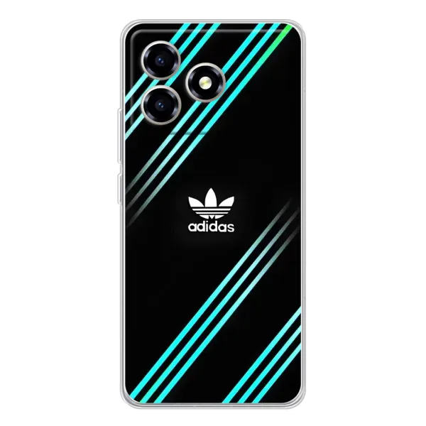 Чехол с принтом «Адидас с полосами» для ZTE Blade A36
