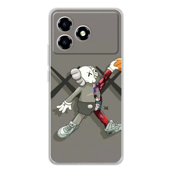 Чехол с принтом «Беарбрик Джордан» для ZTE Blade A36